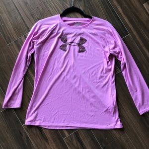 Pink Under Armour Top